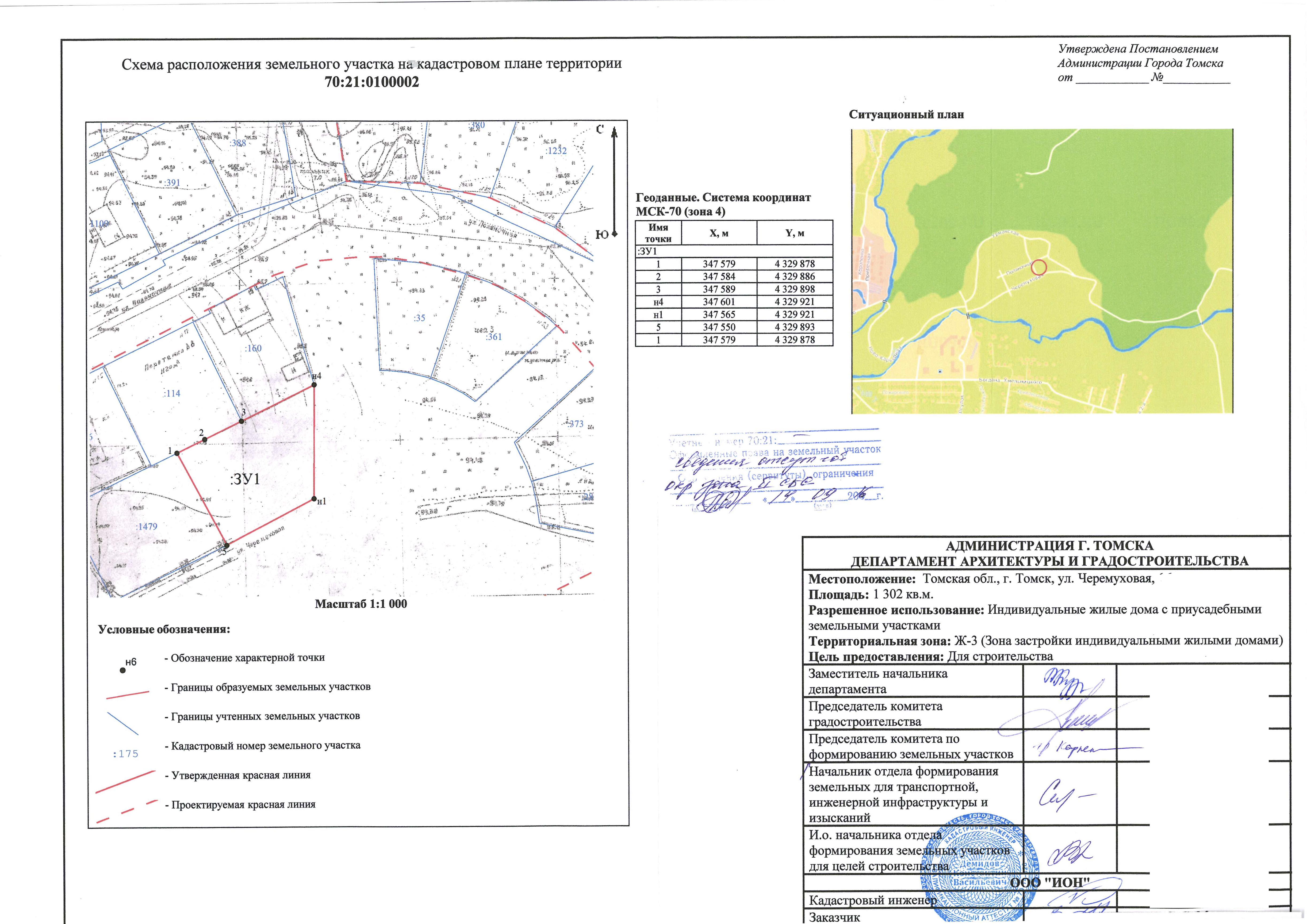 Схема расположения земельного участка на КПТ – регламент подготовки и .