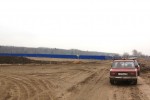Строительство КАД вблизи территории "Газпром Вилладжа"и соседнего коттеджного посёлка "Петергоф"